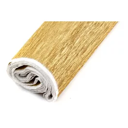 Krepp papír (0,5x2m) arany 32