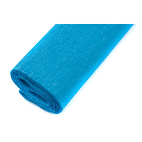 Krepp papír (0,5x2m) kék 19