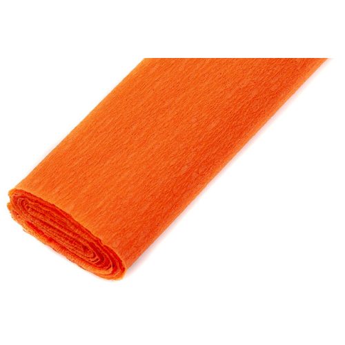 Krepp papír (0,5x2m) narancssárga 6