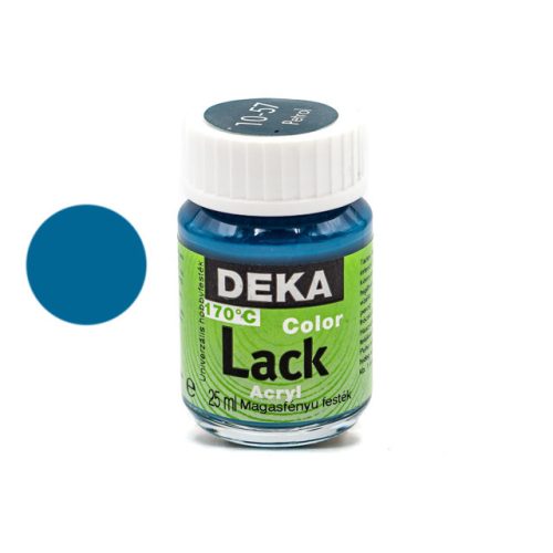 Deka Color Lack, fényes akrilfesték, 25ml, olajzöld