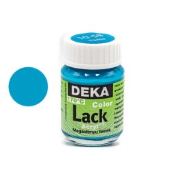 Deka Color Lack, fényes akrilfesték, 25ml, türkiz