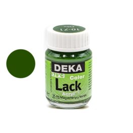 Deka Color Lack, fényes akrilfesték, 25ml, olívzöld