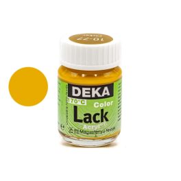 Deka Color Lack, fényes akrilfesték, 25ml, okker