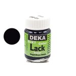 Deka Color Lack, fényes akrilfesték, 25ml, fekete