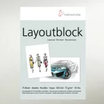 Hahnemühle Layout tömb filctollakhoz A3 75 lap, 75g/m2 savmentes