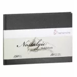 Hahnemühle Nostalgie skicc könyv A6 40 lap, 190g/m2 finom szemcsés, savmentes - tájkép