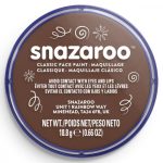 Snazaroo arcfesték, 18ml, vil.barna