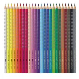 Faber-Castell GRIP színes ceruza 24db - fém dobozban