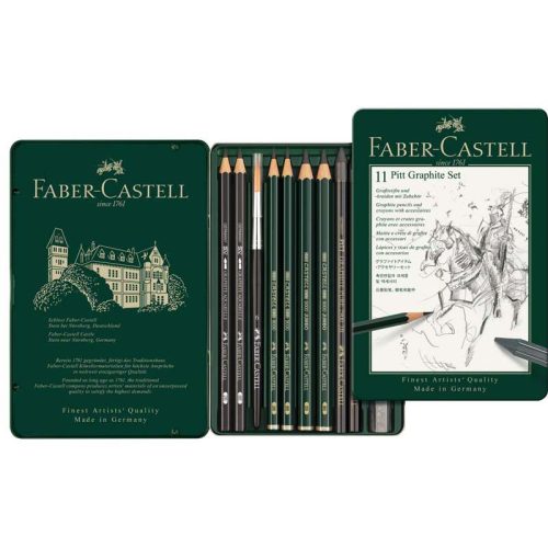 Faber-Castell Pitt Graphite set, grafitceruza készlet 11 db-os