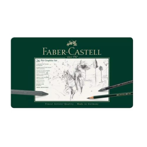 Faber-Castell Pitt Graphite set, grafitceruza készlet 26 db-os