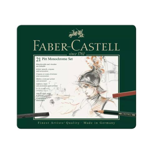 Faber-Castell PITT Monochrome készlet 21db-os