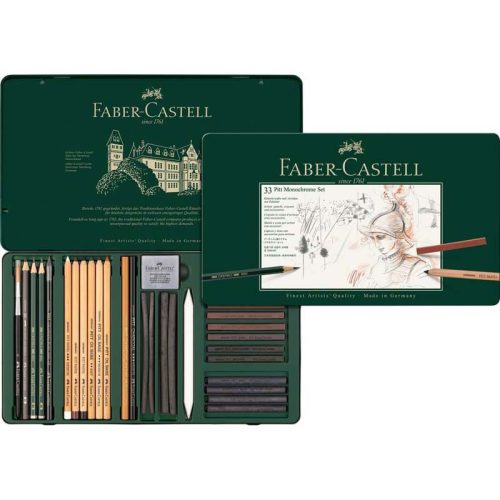 Faber-Castell PITT monochrome ceruza készlet 33db-os