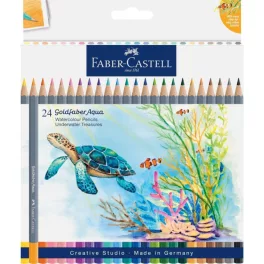   Faber-Castell Goldfaber Aqua akvarell ceruza 24db - Underwater Treasures
