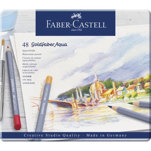 Faber-Castell Goldfaber Aqua akvarell ceruza 48db