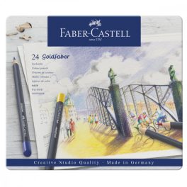 Faber-Castell Goldfaber színes ceruza 24db fémdobozban