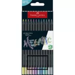 Faber-Castell színes ceruza készlet - Black Edition Metál - 12db