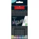 Faber-Castell színes ceruza készlet - Black Edition Metál - 12db