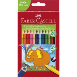 Faber-Castell Jumbo színes ceruza készlet 12 db 