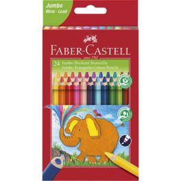 Faber-Castell Jumbo színes ceruza készlet 24 db