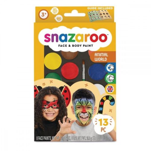 Snazaroo arcfestő készlet, Animal - Állatvilág