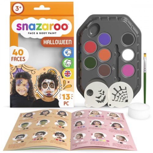 Snazaroo arcfestő készlet - Halloween karakterek