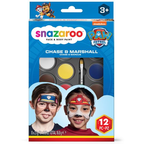 Snazaroo arcfestő készlet - Mancs őrjárat, Chase & Marshall