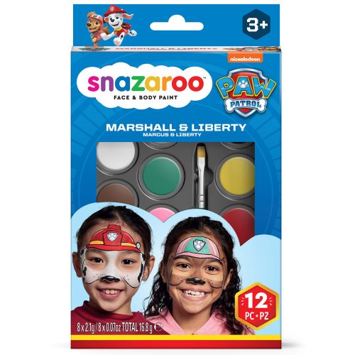 Snazaroo arcfestő készlet - Mancs őrjárat, Marshall & Liberty