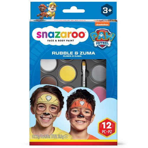Snazaroo arcfestő készlet - Mancs őrjárat, Rubble & Zuma