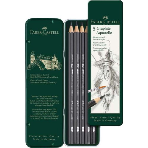 Faber-Castell Aquarelle grafitceruza készlet 5db-os 