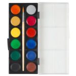 Faber-Castell vízfesték 12db - 30mm korong