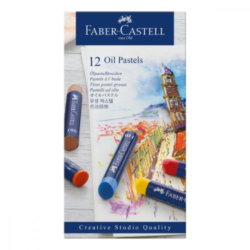 Faber-Castell Creative Studio olajpasztell kréta készlet, 12db