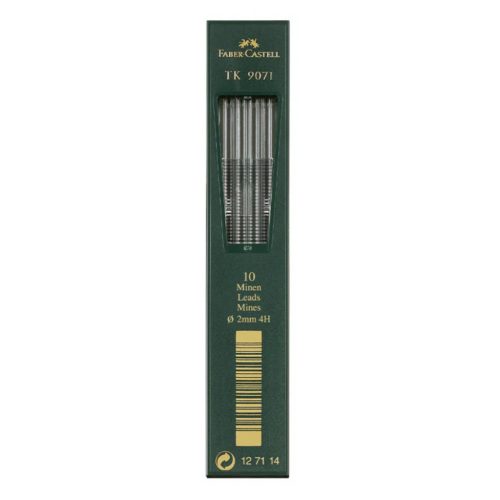 Faber-Castell TK 9071 töltőceruza betét 2 mm, 4H - 10db