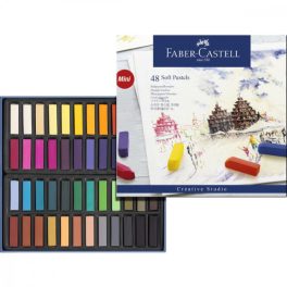   Faber-Castell porpasztell MINI kréta készlet, 48 db feles méret