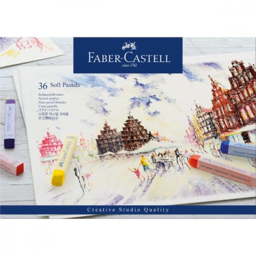 Faber-Castell Creative Studio porpasztell kréta készlet, 36db