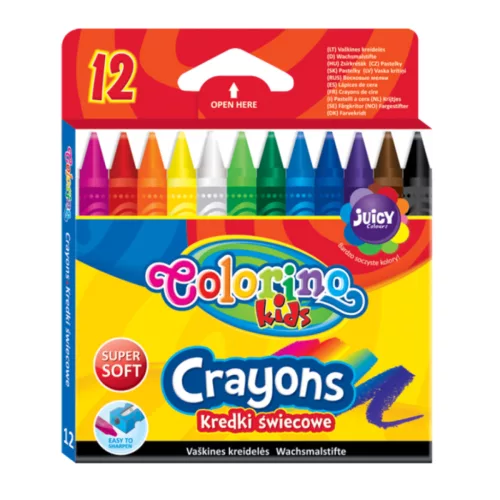 Colorino Kids zsírkréta készlet, 12db
