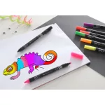 Faber-Castell kétvégű filctoll készlet NEON 10db