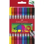 Faber-Castell kétvégű filctoll készlet 10db