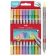 Faber-Castell kétvégű filctoll készlet pasztell színek 10db
