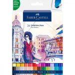 Faber-Castell Goldfaber Aqua kétvégű filctoll készlet - 24db