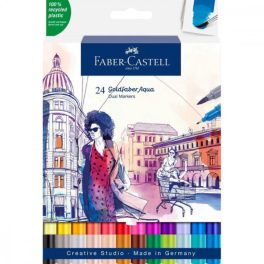   Faber-Castell Goldfaber Aqua kétvégű filctoll készlet - 24db