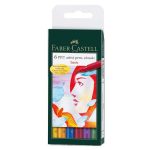 Faber-Castell Pitt művész filc B 6db alapszínek