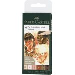 Faber-Castell Pitt művész filc Portrait 6db "brush" 