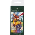 Faber-Castell Pitt Artist ecsetfilc készlet, 6db - színkör