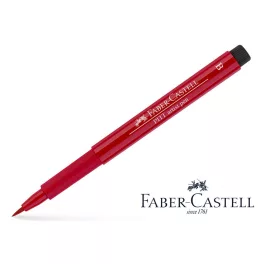   Pitt művészfilc B (ecsetvégű), mély skarlát vörös - deep scarlet red *219 Faber-Castell
