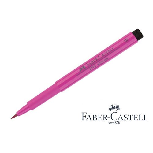 Pitt művészfilc B (ecsetvégű), közép lila - middle purple pink *125 Faber-Castell