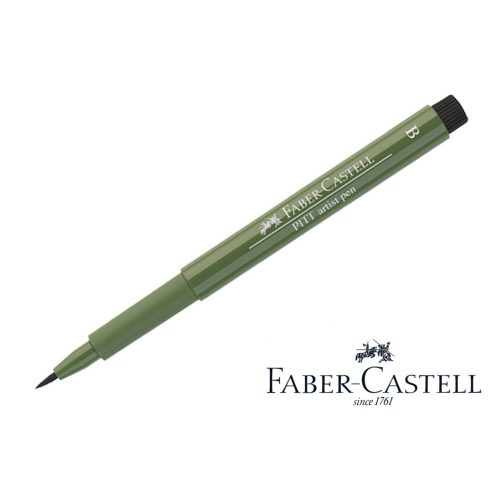Pitt művészfilc B (ecsetvégű), erős krómzöld - chromium green opaque *174 Faber-Castell