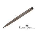 Pitt művészfilc B (ecsetvégű), dióbarna - walnut brown *177 Faber-Castell