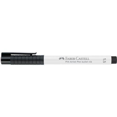 Faber-Castell Pitt filc Indian ink (1,5mm) - fehér