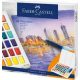 Faber-Castell Creative Studio akvarell festék készlet 48 szín + víztartályos ecset