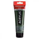 Talens Amsterdam akrilfesték 20ml - sötét olivazöld 622 (olive green deep)